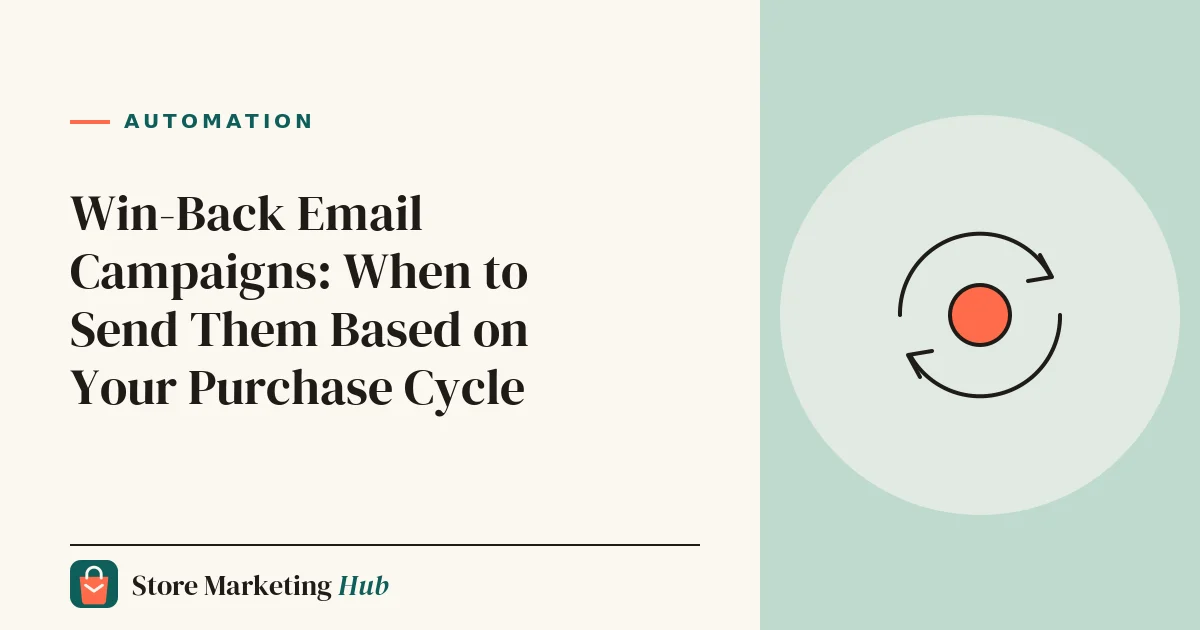 Win-Back Email Campaigns: When to Send Them Based on Your Purchase Cycle